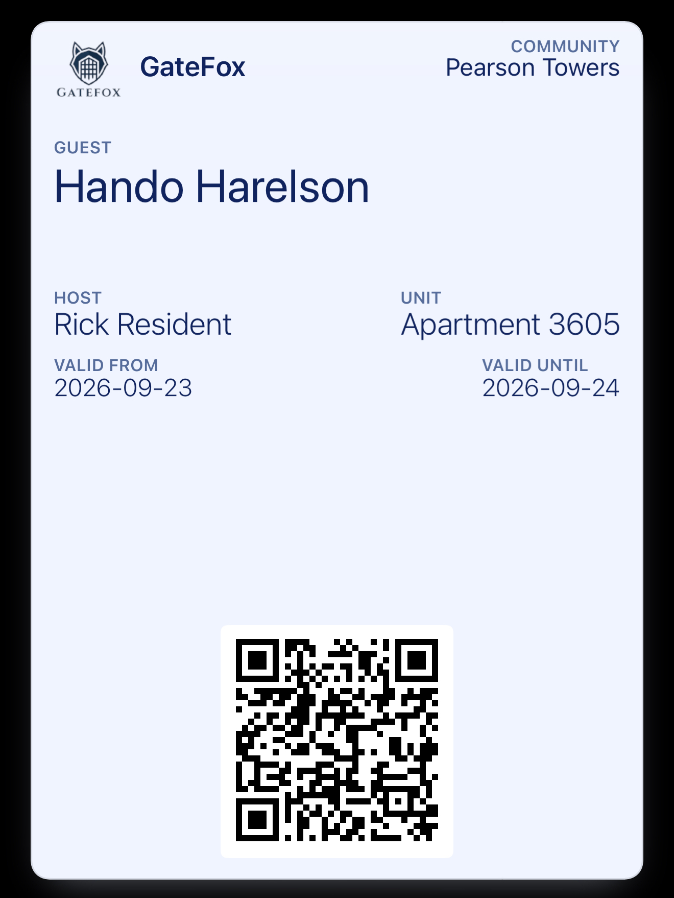 GateFox Apple & Google Wallet Guest Pass