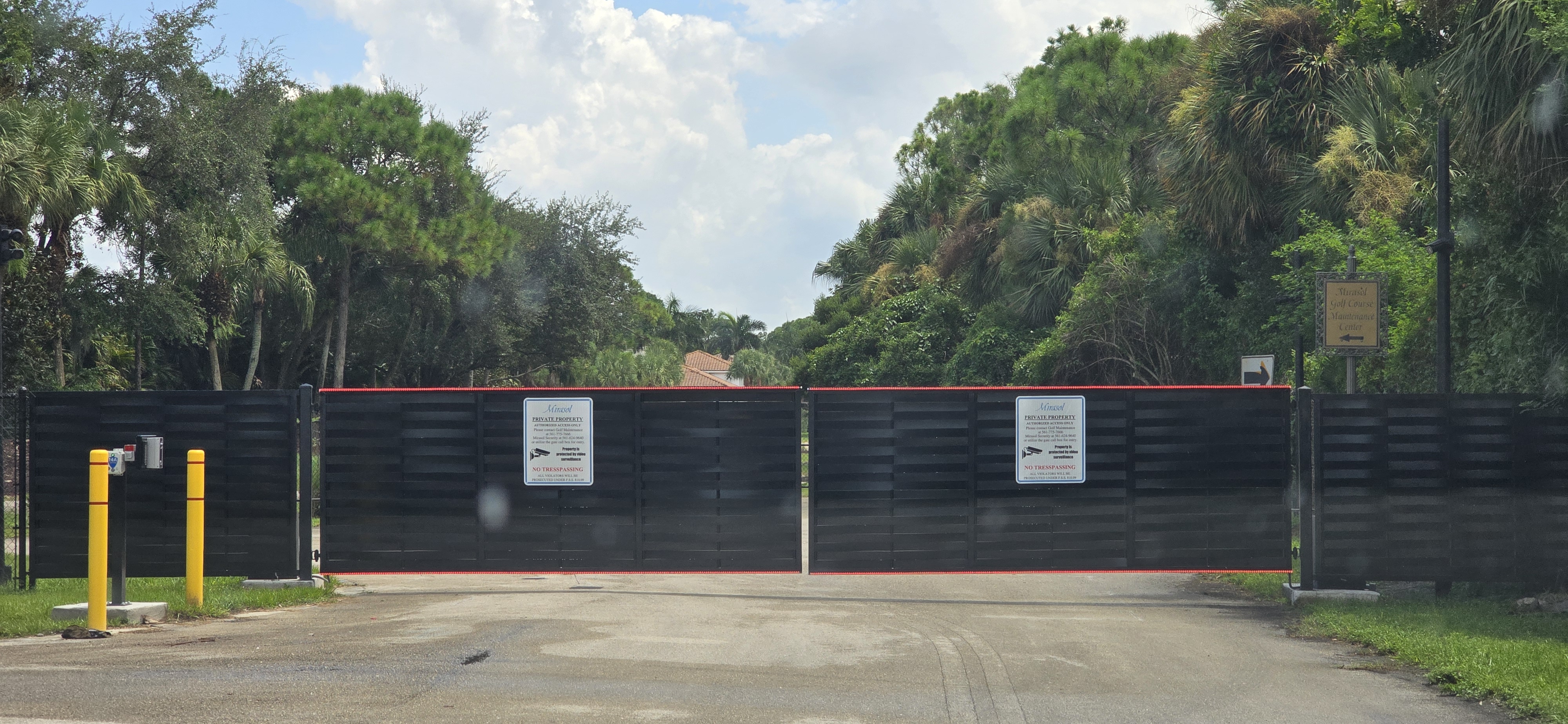 Heavy-Duty Commercial Motorized Vehicular Gate System in Fort Lauderdale FL